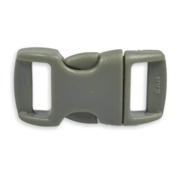 3/8" Side Release Buckle - Dark Gray