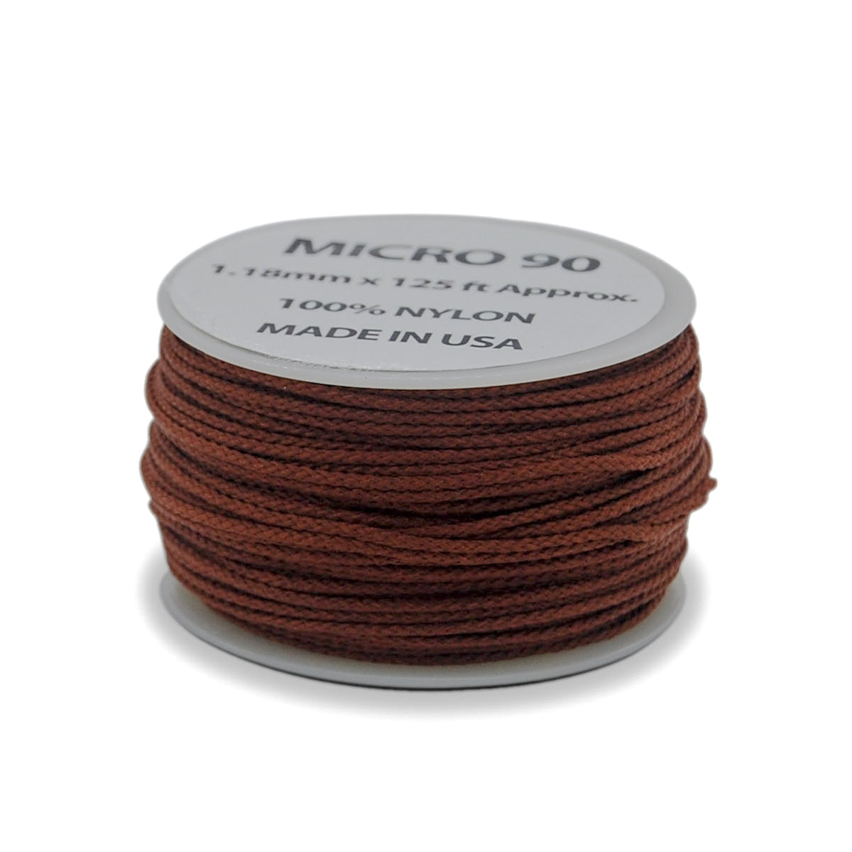 Chocolate Brown Micro Cord - The Paracord Store
