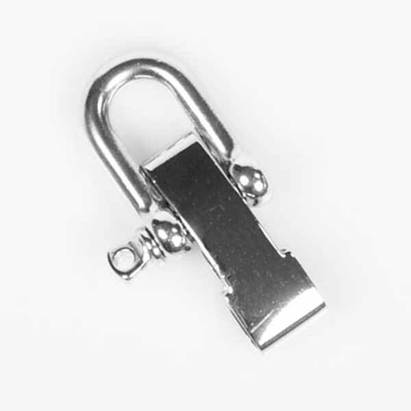 3/8" Adjustable Stainless Steel D Shackle