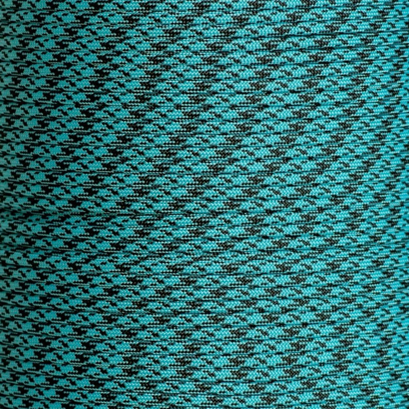 Neon Turquoise Camo 550 Paracord