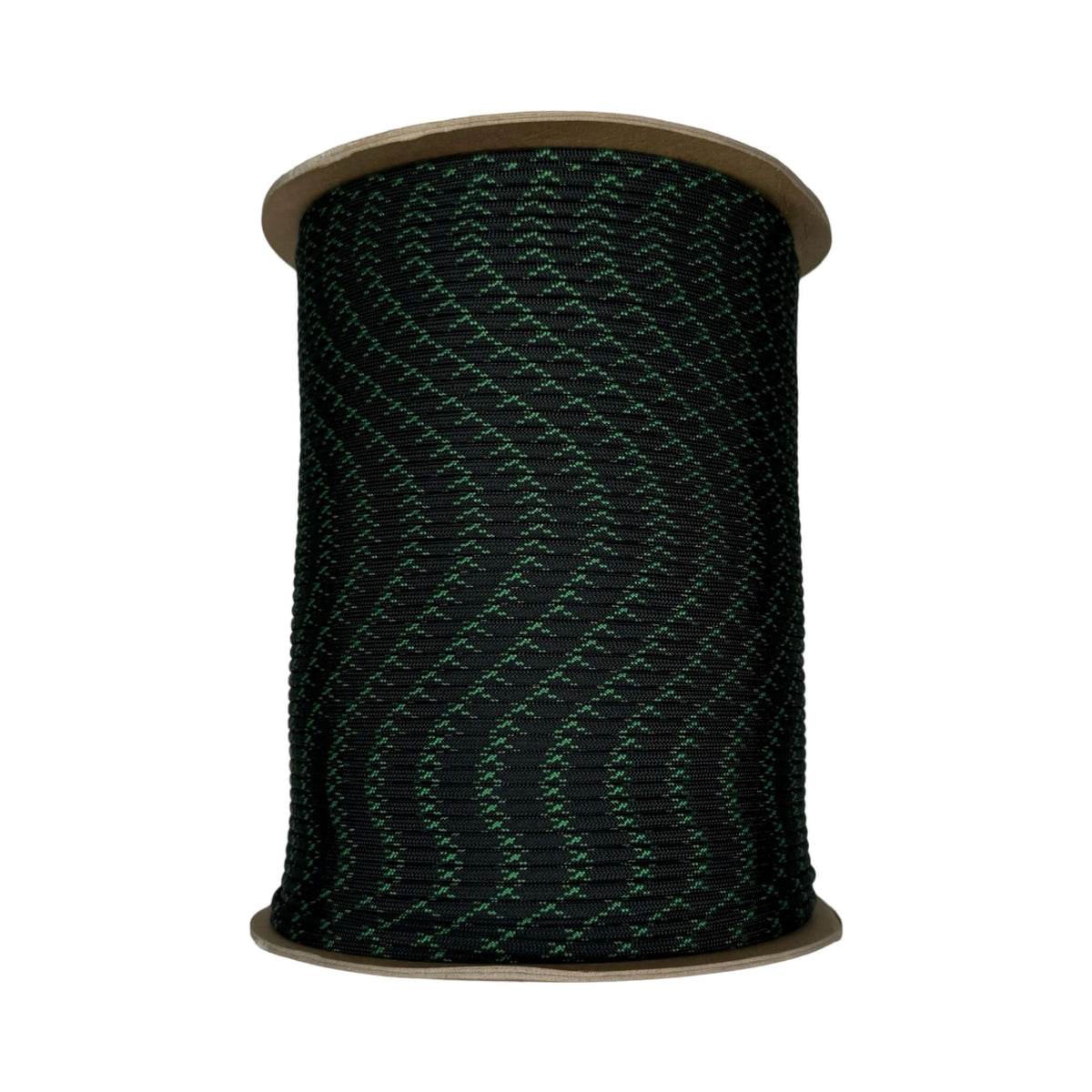 Black with Kelly Green X 550 Paracord - The Paracord Store