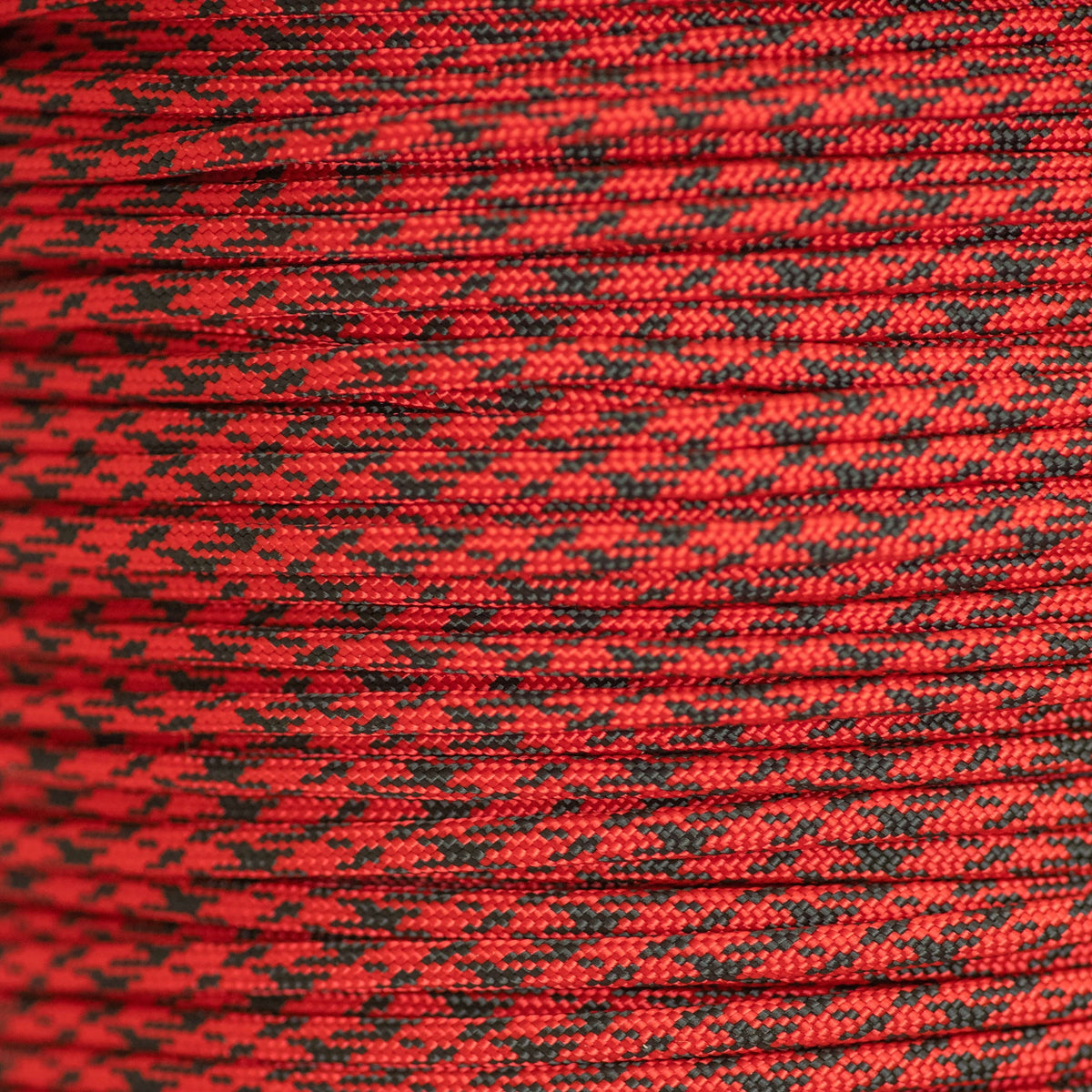 Imperial Red & Black Camo 550 Paracord